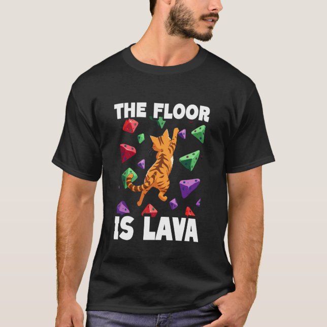 Camiseta Escalada indoor e Bouldering, Escalador e Bould (Frente)