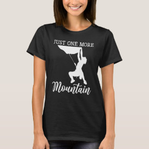 Camiseta Escalada Justo Mais Um Montanhista