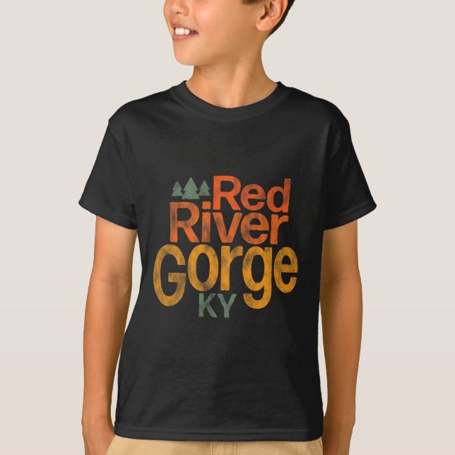 Camiseta Escalada para Escaladores e Caminhantes do Red Riv (Frente)