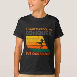 Camiseta Escalador de Blocos Escalador Montanhista Rocha