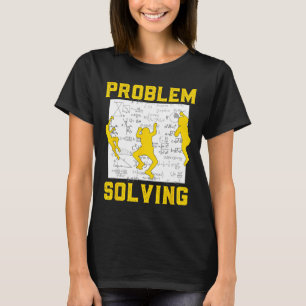 Camiseta Escalador de Resolução de Problemas Escalada em Ro