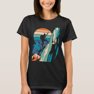 Camiseta Escalador Divertido Montanhismo Bouldering Eu