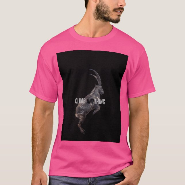 Camiseta Escalar qualquer gráfico Ibex Edition (preto) (Frente)