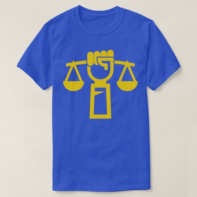 Camiseta Escalas De Justiça 1 (Frente do Design)