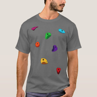 Camiseta Escalas De Pedra Para Escalar Para Homens