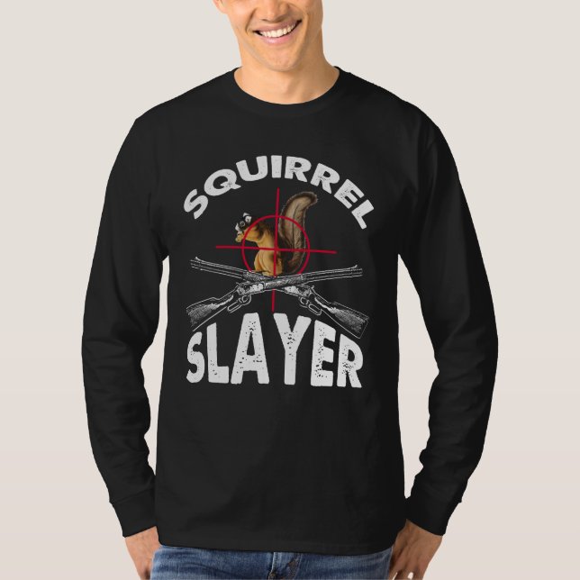 Camiseta Escamudo Caça com Esquilo (Frente)
