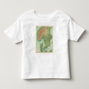 Camiseta Escandinávia & Dinamarca do sul