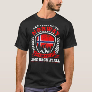 Camiseta Escandinávia Norueguesa (Deer North Cape Norway)