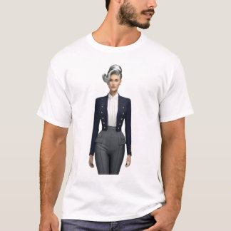 Camiseta Escandinávia Stewardese O Melhor Trabalho De Arte