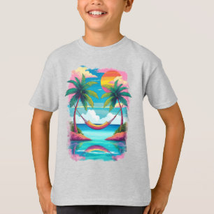 Camiseta Escape de brisa tropical