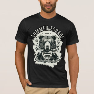 Camiseta Escape de Verão - Mergulhe na Natureza