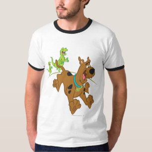 Camiseta Escape do dinossauro de Scooby-Doo