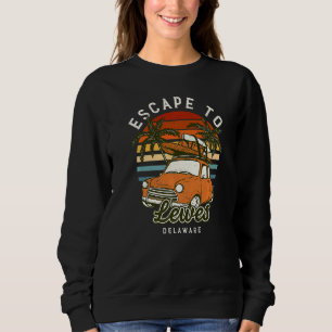 Camiseta Escape Para Lewes Beach Delaware Ocean De Summer V