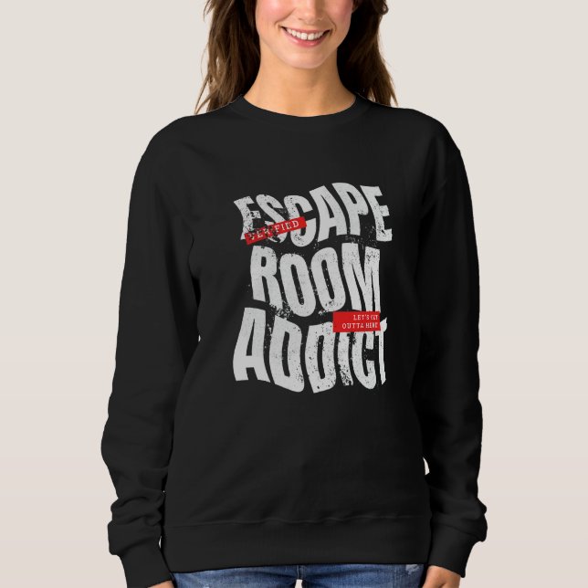 Camiseta Escape Room Addict Urban Style (Frente)