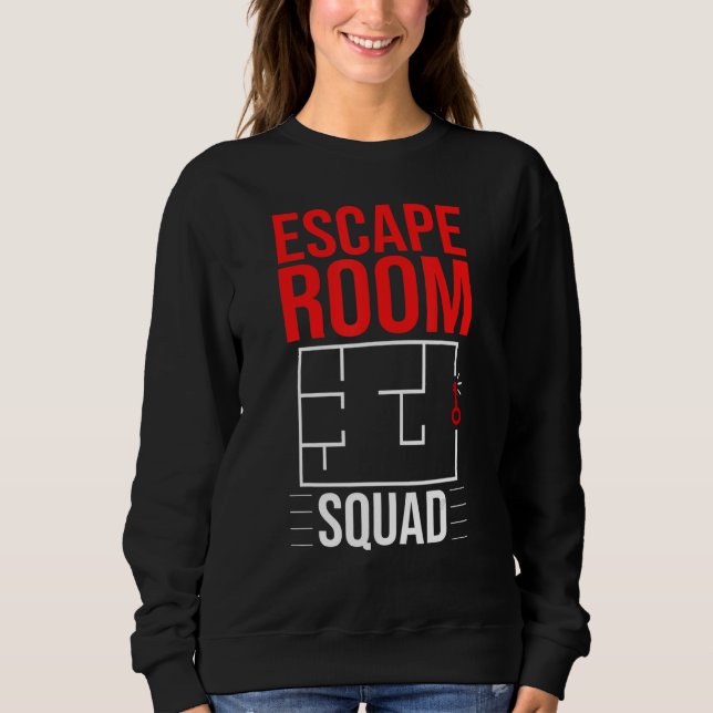 Camiseta Escape Room Game Exit Puzzle Boxes Board Horror 3 (Frente)