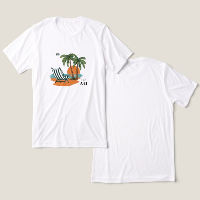 Camiseta Escape tropical Aura11 (Design Frente e Verso)