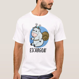Camiseta Escar-Cabra Engraçado Caracol Francês