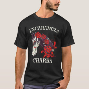 Camiseta Escaramuza Charra Hores Mulheres Mexicanas Açúcar 