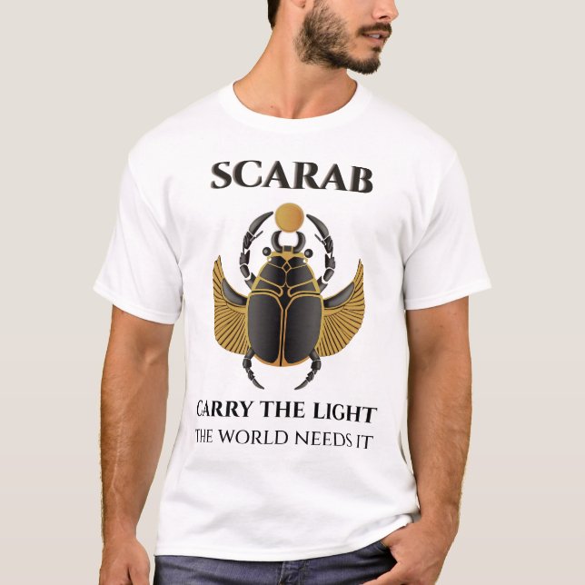 Camiseta Escaravelho · Você Renasceu No Dia Em Que Se Recus (Frente)