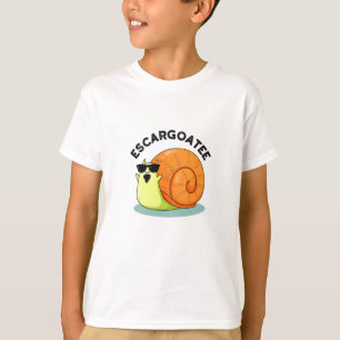 Camiseta Escargoatee Funny Snail Escargot Pun