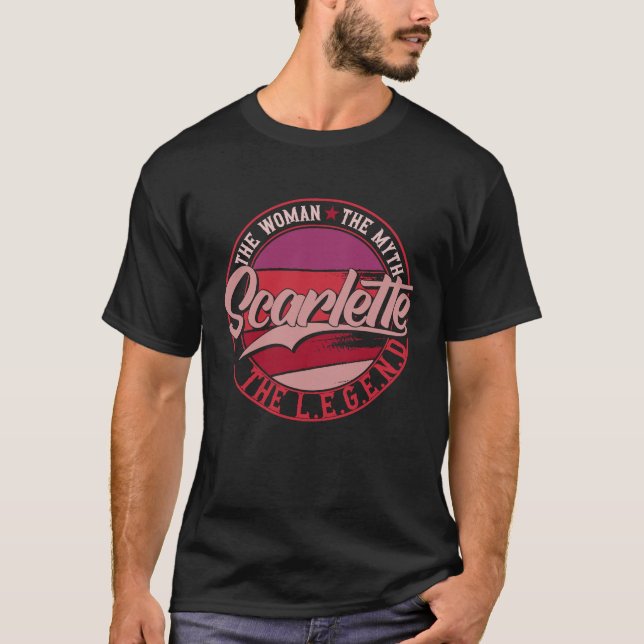 Camiseta Escarlette a Senhora do Mito a Lenda (Frente)
