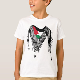Camiseta Escarpa palestiniana, bandeira da Palestina