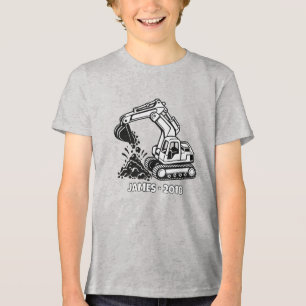 Camiseta Escavadeira Personalizada 