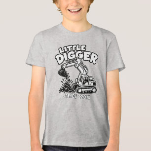 Camiseta Escavadeira Personalizada Pequena