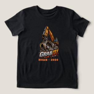 Camiseta Escavadeira Robusta Personalizada Grab It