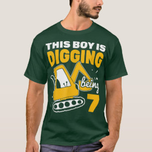 Camiseta Escavador 1 para Construção de Caminhão