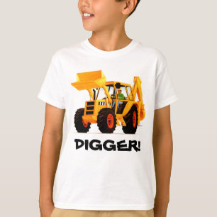 Camiseta Escavador amarelo