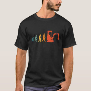 Camiseta Escavador de Menores Evolucionador de Operador de 