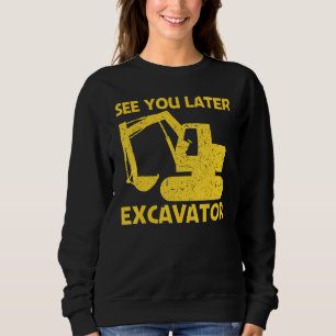 Camiseta Escavador legal Para Homens Ópera De Equipamento P