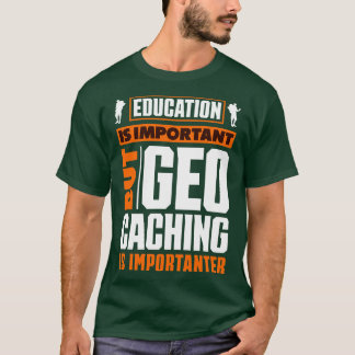 Camiseta Escavenger caçando Geocaching para Engraçado Geoca