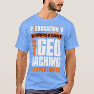 Camiseta Escavenger caçando Geocaching para Engraçado Geoca