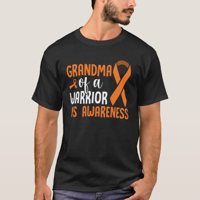 Camiseta Esclerose Múltipla Irmã Do Guerreiro M (Frente)