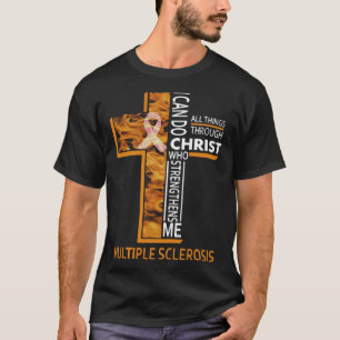 Camiseta Esclerose Múltipla Posso Fazer Tudo Através Da Chr