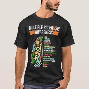 Camiseta Esclerose Múltipla Sensibilização EM Sobrevivência