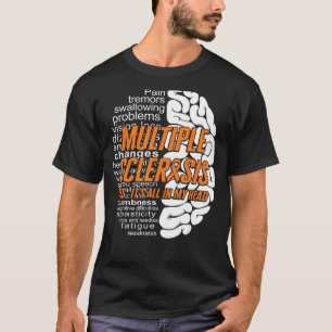 Camiseta Esclerose Múltipla Tudo Na Minha Cabeça, Faixa Lar