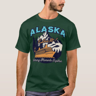 Camiseta Escoamento do Alaska Cruise Vacation