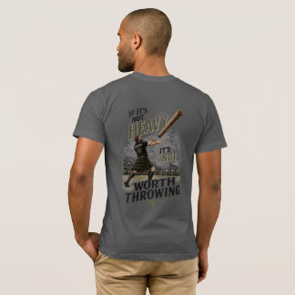 Camiseta Escocesa de Caber de Peso Pesado