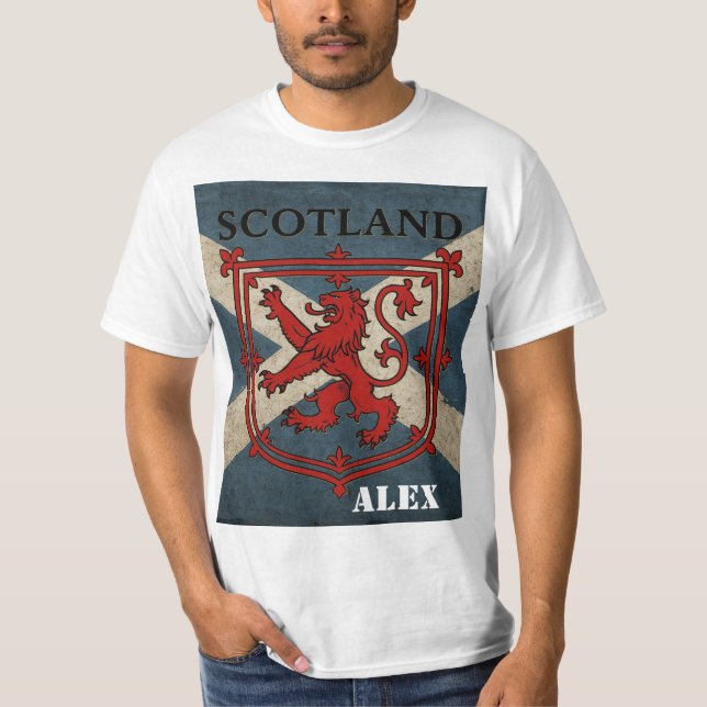 Camiseta Escocesa Patriótica (Frente)