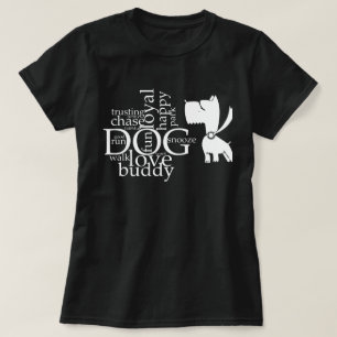 Camiseta Escoceses - Cartoon de Cão Estranho presente Engra