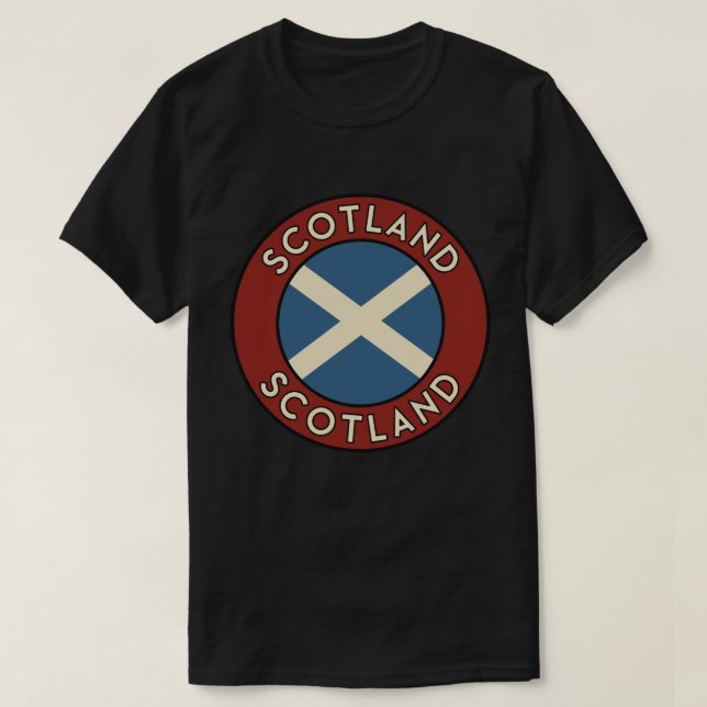 Camiseta Escócia (Frente do Design)