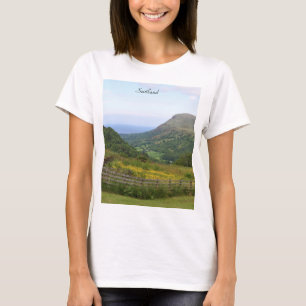 Camiseta Escócia, Lindas Terras Altas da Escócia, Oceano