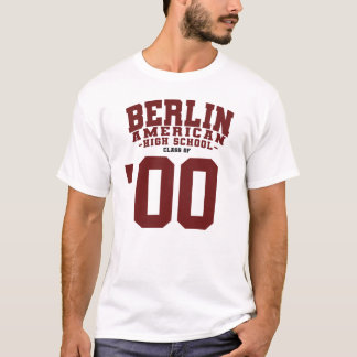 Camiseta Escola Americana de Berlim - Ano de Turma