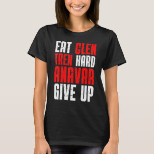 Camiseta Escola Antiga Comendo Clen Duro Anavar