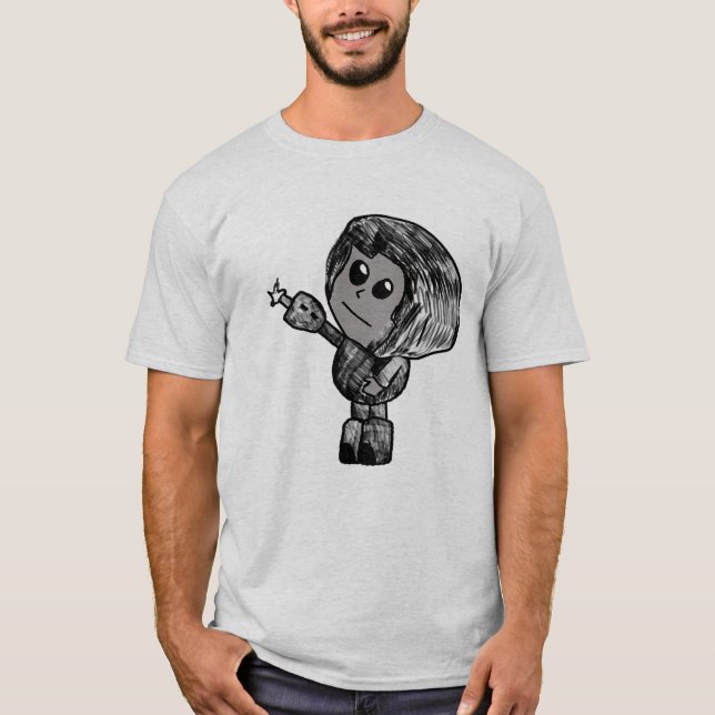 Camiseta Escola Antiga do Space Boy (Frente)