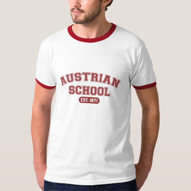 Camiseta Escola austríaca (Frente)
