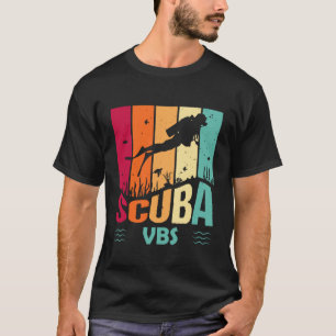Camiseta Escola Bíblica de Férias VBS Férias de Verão Scuba
